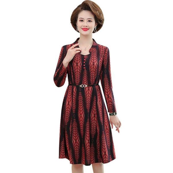 casual dresses 2021 women dress long sleeve office printing v-neck plus size vestido belt spring autumn clothes, Black;gray
casual dresses 2021 women dress long sleeve office printing v-neck plus size vestido belt spring autumn clothes, Black;gray