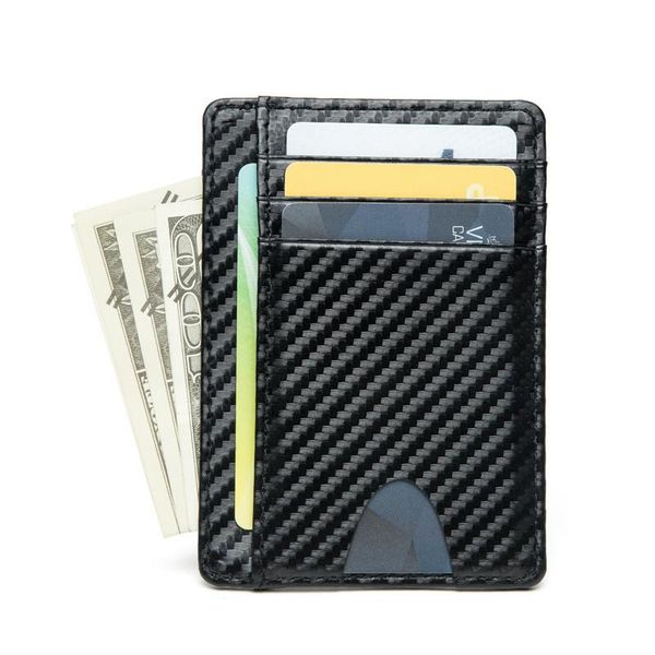 card holders slim carbon fiber wallet credit id holder purse money case for men women, Brown;gray
card holders slim carbon fiber wallet credit id holder purse money case for men women, Brown;gray