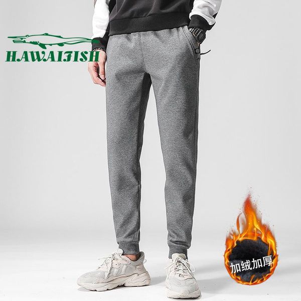 spring pants men's korean version of the trend casual plus velvet thickened sports footwear, Black
spring pants men's korean version of the trend casual plus velvet thickened sports footwear, Black