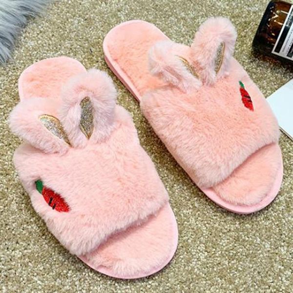 women's winter plush slippers cartoon women warm slip on flat female soft shoes ladies comfortable house sh594, Black
women's winter plush slippers cartoon women warm slip on flat female soft shoes ladies comfortable house sh594, Black