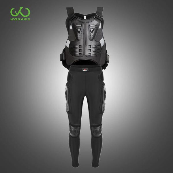 motorcycle armor wosawe sleeveless jacket pants hip chest knee protection racing vest motocross elbowpads suit
motorcycle armor wosawe sleeveless jacket pants hip chest knee protection racing vest motocross elbowpads suit