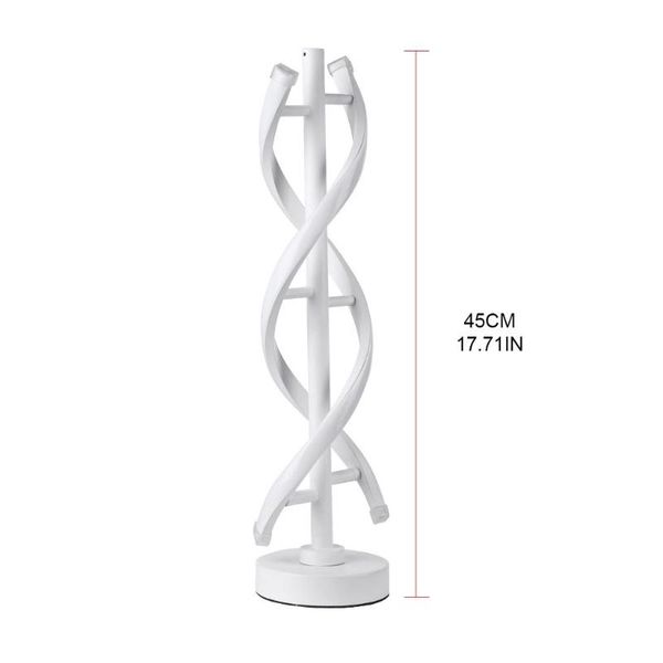 table lamps 18w modern energy-saving spirai silicone aluminum iron bedside decorations night lights reading desk european plug
table lamps 18w modern energy-saving spirai silicone aluminum iron bedside decorations night lights reading desk european plug