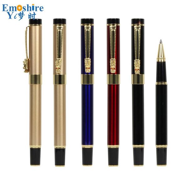 ballpoint pens 2021 chinese style dragon pen clip gel black high-end business gift metal signature custom stationery p768, Blue;orange
ballpoint pens 2021 chinese style dragon pen clip gel black high-end business gift metal signature custom stationery p768, Blue;orange