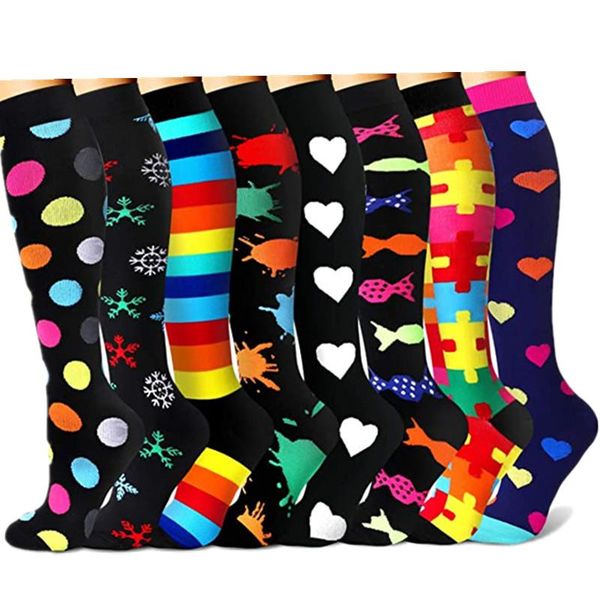 men's socks est compression knee high for varicose veins, ,cycling,running,,travel, running men women sports, Black
men's socks est compression knee high for varicose veins, ,cycling,running,,travel, running men women sports, Black