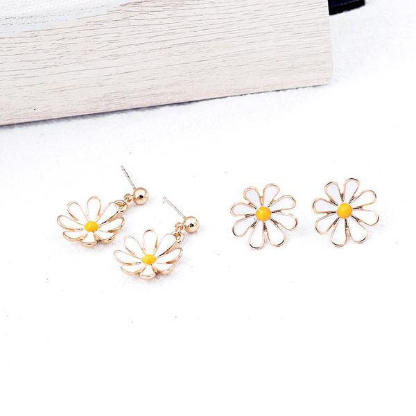 stud kissme two-type unique white&yellow enamel little flower earrings for women gifts gold color fashion jewelry wholesale, Golden;silver
stud kissme two-type unique white&yellow enamel little flower earrings for women gifts gold color fashion jewelry wholesale, Golden;silver