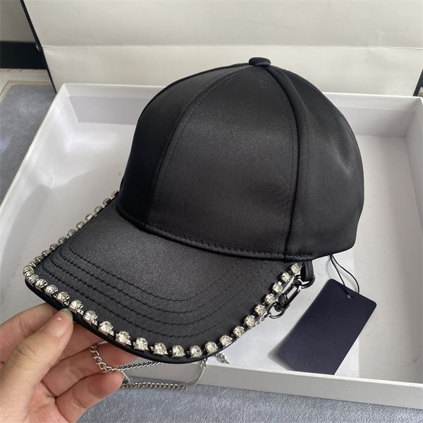 21 early spring new diamond cap fashion foreign style detachable chain baseball cap holiday travel sunshade cap zy, Blue;gray
21 early spring new diamond cap fashion foreign style detachable chain baseball cap holiday travel sunshade cap zy, Blue;gray