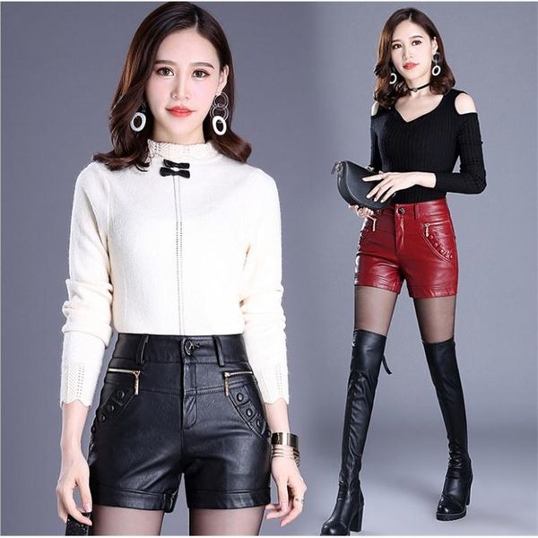 women's shorts " women's winter autumn pu leather high waist straight slim femme plus size female fashion j3229 m9hq, White;black
women's shorts " women's winter autumn pu leather high waist straight slim femme plus size female fashion j3229 m9hq, White;black