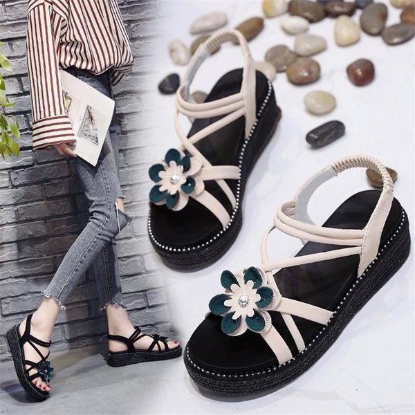 thick-soled wedges sandals women's summer 2021 flower rhinestone foot open toe roman shoes, Black
thick-soled wedges sandals women's summer 2021 flower rhinestone foot open toe roman shoes, Black