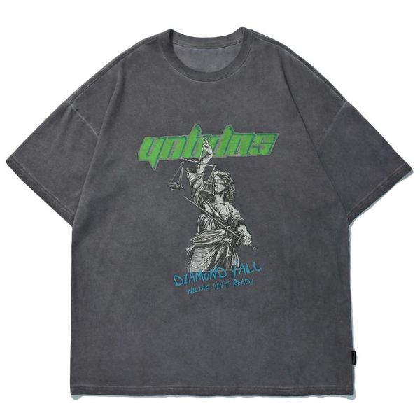 t-shirts hip hop streetwear harajuku casual men statue print cotton short sleeve tees distressed gothic punk rock men's, White;black
t-shirts hip hop streetwear harajuku casual men statue print cotton short sleeve tees distressed gothic punk rock men's, White;black