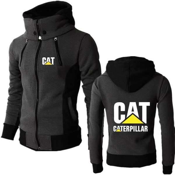 men's hoodies & sweatshirts men spring autumn cat brand 2021 harajuku style fashion delicate double zip long sleeve print, Black
men's hoodies & sweatshirts men spring autumn cat brand 2021 harajuku style fashion delicate double zip long sleeve print, Black