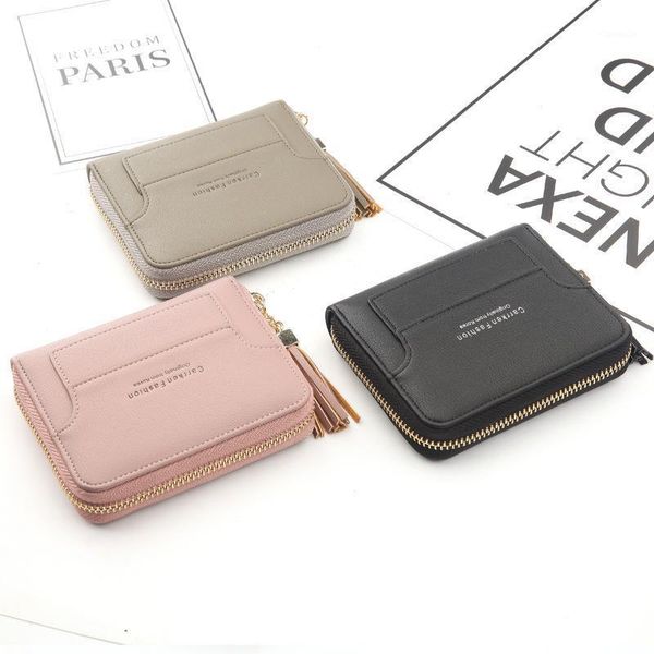women's short wallet small square korean leisure zero multi card slot tassel bag wallets purse, White
women's short wallet small square korean leisure zero multi card slot tassel bag wallets purse, White