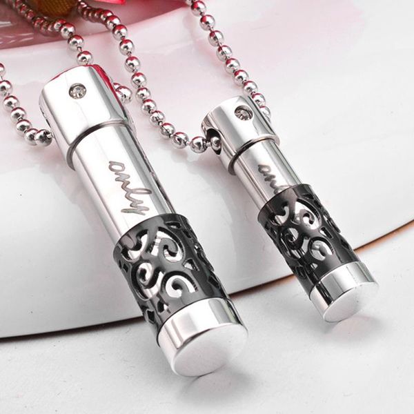 pendant necklaces necklace women stainless steel fashion bottle long chain on the neck black jewelry gold men accessorie, Silver
pendant necklaces necklace women stainless steel fashion bottle long chain on the neck black jewelry gold men accessorie, Silver