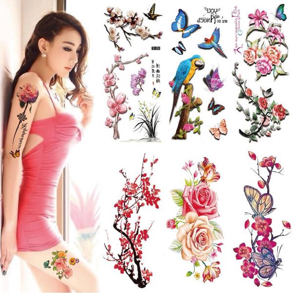 temporary tattoos flower tattoo stickers waterproof breathable durable paper pattern is not reflective and harmless personal art products
temporary tattoos flower tattoo stickers waterproof breathable durable paper pattern is not reflective and harmless personal art products