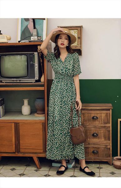 nadafair vintage floral maxi women dress elegant beach sash v neck split print tunic summer boho vestidos, Black;gray
nadafair vintage floral maxi women dress elegant beach sash v neck split print tunic summer boho vestidos, Black;gray