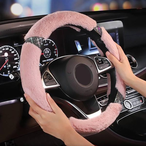 steering wheel covers 4 colored diamonds car cover 38cm uninversal anti slip auto warm plush
steering wheel covers 4 colored diamonds car cover 38cm uninversal anti slip auto warm plush