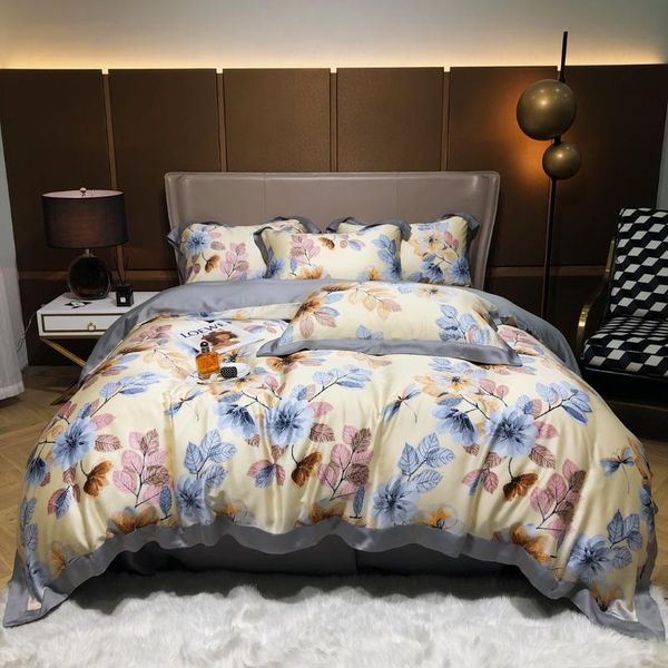 4pcs tencel double bedding set spring and summer series king& size duvet cover bed sheet bedspread pillowcase sets
4pcs tencel double bedding set spring and summer series king& size duvet cover bed sheet bedspread pillowcase sets