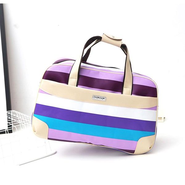 duffel bags fashion pvc travel bag women large capacity carry on luggage portable suitcases and waterproof striped
duffel bags fashion pvc travel bag women large capacity carry on luggage portable suitcases and waterproof striped