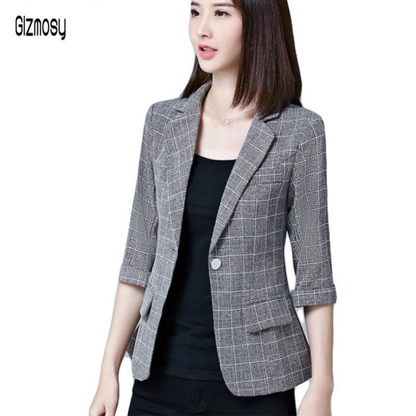 women's suits & blazers spring summer women short formal female fashion elegant blazer jacket office lady casual half sleeve ca6702, White;black
women's suits & blazers spring summer women short formal female fashion elegant blazer jacket office lady casual half sleeve ca6702, White;black