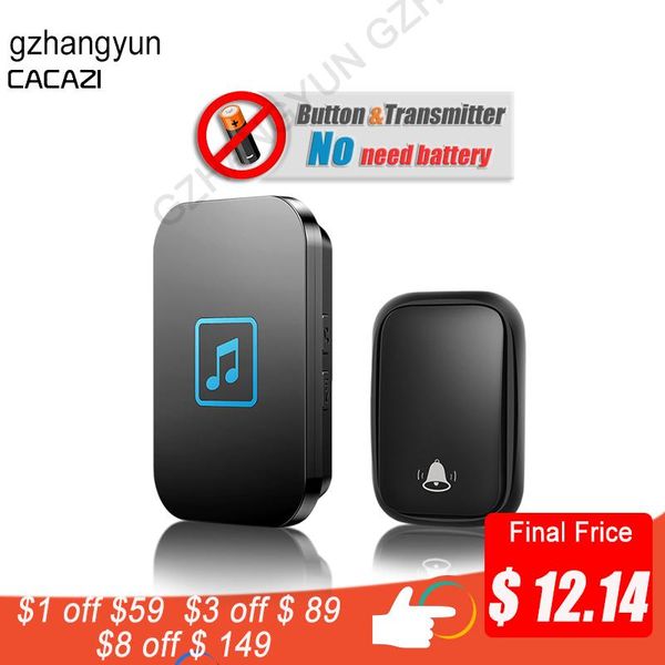 self-powered waterproof wireless doorbell home call ring bell no battery required button us euk uk au plug 150m remote doorbells
self-powered waterproof wireless doorbell home call ring bell no battery required button us euk uk au plug 150m remote doorbells