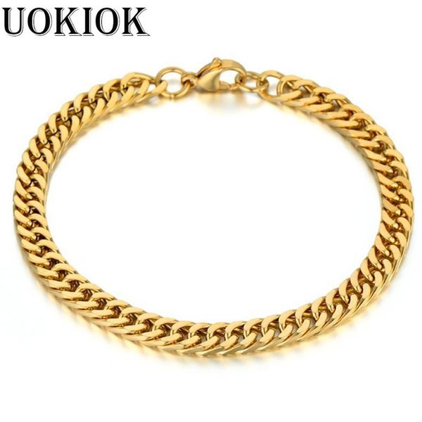 link, chain mens miami curb cuban link bracelet 6.5mm gold color stainless steel for men hip hop jewelry 21cm braslet, Black
link, chain mens miami curb cuban link bracelet 6.5mm gold color stainless steel for men hip hop jewelry 21cm braslet, Black