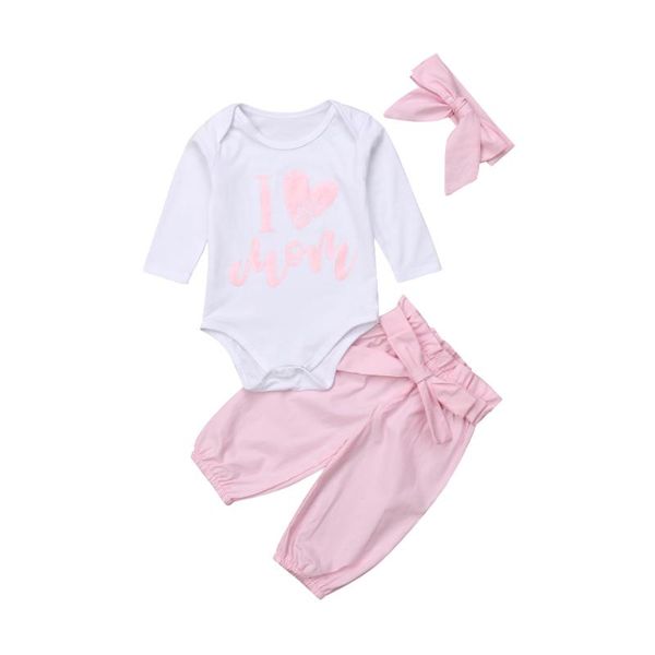 3pcs born kid baby girl floral clothes jumpsuit romper bodysuit pants outfits 0-24 months clothing sets, White
3pcs born kid baby girl floral clothes jumpsuit romper bodysuit pants outfits 0-24 months clothing sets, White