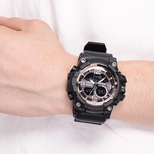 wristwatches fashion men's military watches waterproof analog quartz led electronic sport for men wristwatch relogio masculino, Slivery;brown
wristwatches fashion men's military watches waterproof analog quartz led electronic sport for men wristwatch relogio masculino, Slivery;brown