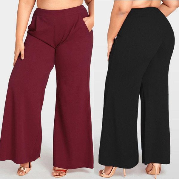 women's pants & capris women ladies fashion solid loose high waist cotton stretch trousers wide leg casaul, Black;white
women's pants & capris women ladies fashion solid loose high waist cotton stretch trousers wide leg casaul, Black;white