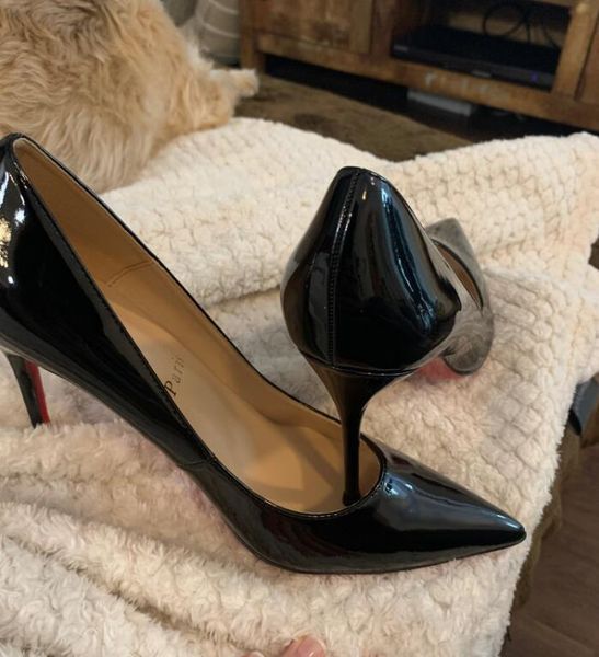 dress shoes 2021 classics brand pumps women red high heel pointed toe 12cm so kate sole wedding 35-44 dust bag, Black
dress shoes 2021 classics brand pumps women red high heel pointed toe 12cm so kate sole wedding 35-44 dust bag, Black
