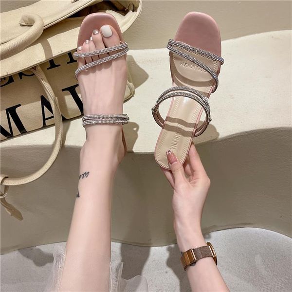 slippers high heel women crystal narrow band sandals shoes sweet vacation open toe strange style zapatos mujer, Black
slippers high heel women crystal narrow band sandals shoes sweet vacation open toe strange style zapatos mujer, Black