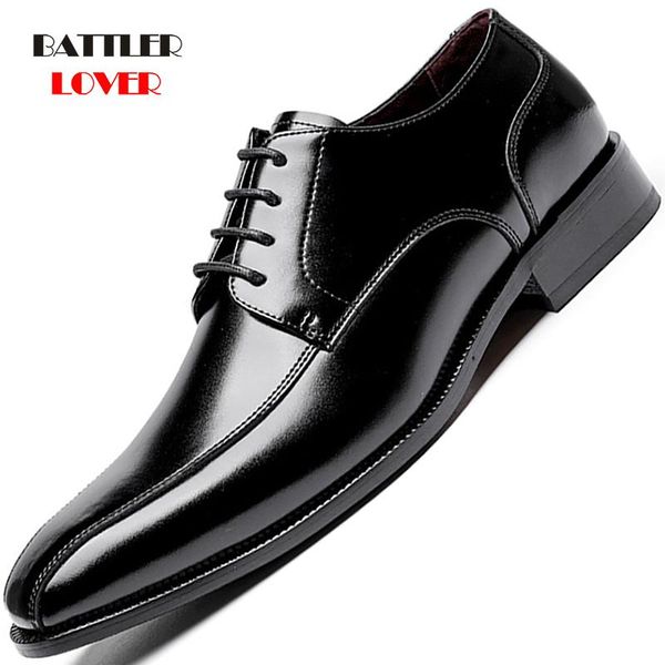 men genuine leather oxfords wedding dress shoes for male businese dance party classic shoe soft cow comfortable footwear, Black
men genuine leather oxfords wedding dress shoes for male businese dance party classic shoe soft cow comfortable footwear, Black
