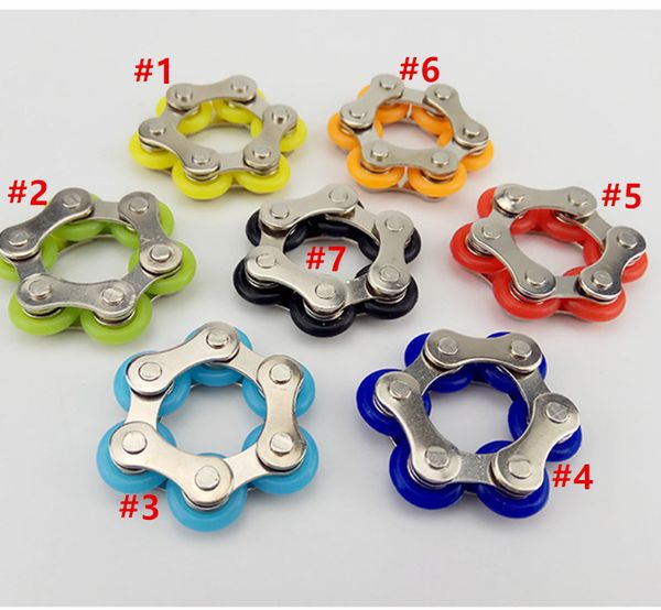 6 section good quality roller bike chain fidget toys stress reducer for add adhd anxiety autism adults kids
6 section good quality roller bike chain fidget toys stress reducer for add adhd anxiety autism adults kids