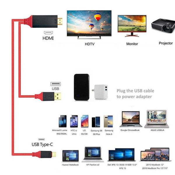 audio cables & connectors type-c to converter 4k 30hz hd external video graphics extend cable/adapter 2m usb 3.1 c cable for macbook
audio cables & connectors type-c to converter 4k 30hz hd external video graphics extend cable/adapter 2m usb 3.1 c cable for macbook