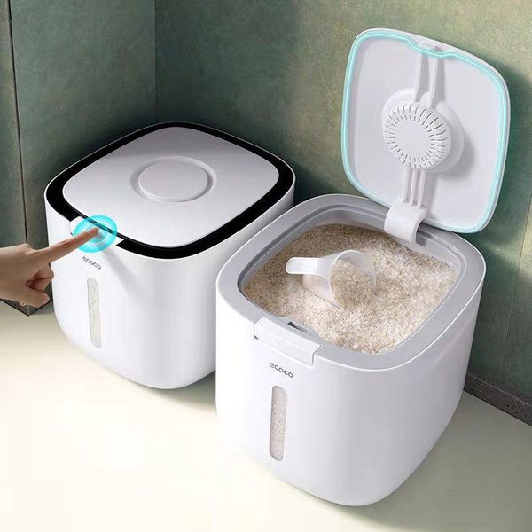 storage bottles & jars 5l kitchen collection nano bucket insect-proof moisture-proof rice cylinder sealed grain household box
storage bottles & jars 5l kitchen collection nano bucket insect-proof moisture-proof rice cylinder sealed grain household box