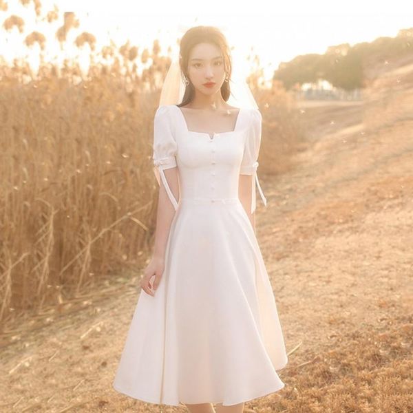 ethnic clothing white buttons qipao square collar puff sleeve cheongsam a-line formal party dress gown short zipper backless vestidos de fes, Red
ethnic clothing white buttons qipao square collar puff sleeve cheongsam a-line formal party dress gown short zipper backless vestidos de fes, Red