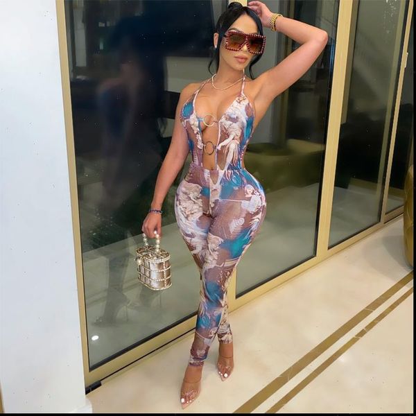 fashion angel print summer womens jumpsuit v neck bandage bodycon club vintage female body suits, Black;white
fashion angel print summer womens jumpsuit v neck bandage bodycon club vintage female body suits, Black;white