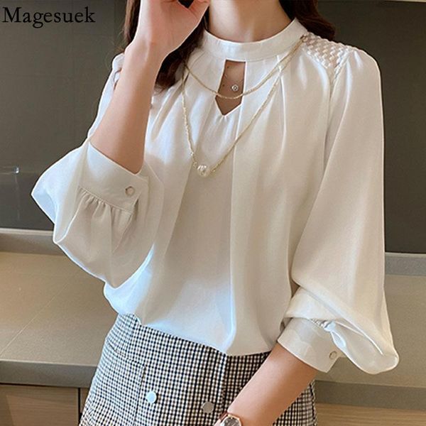 women's blouses & shirts fashion korean hollow shirt satin long sleeve white blouse women back button lace spliced spring office lady
women's blouses & shirts fashion korean hollow shirt satin long sleeve white blouse women back button lace spliced spring office lady
