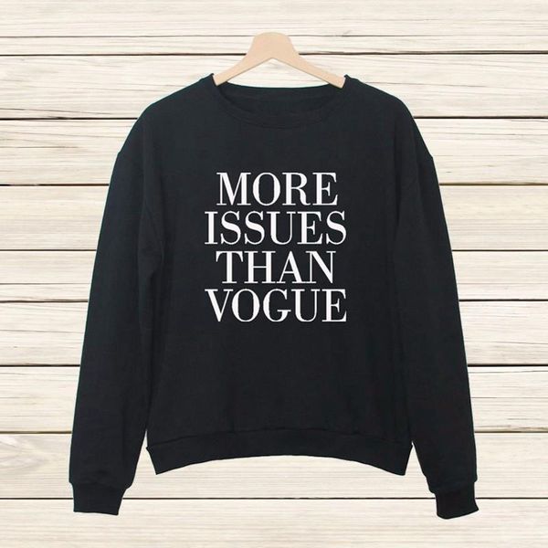 women's hoodies & sweatshirts letter more issues than vogue 2021 women casual kawaii fashion sweat punk for clothing korean, Black
women's hoodies & sweatshirts letter more issues than vogue 2021 women casual kawaii fashion sweat punk for clothing korean, Black