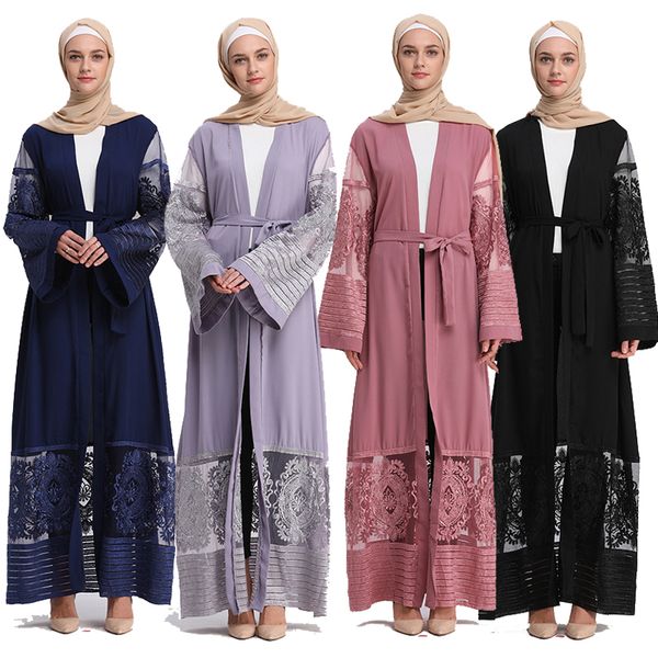 abaya kimono lace muslim fashion hijab dress turkey islam clothing robe femme dubai caftan abayas for women bangladesh kaftan, Red
abaya kimono lace muslim fashion hijab dress turkey islam clothing robe femme dubai caftan abayas for women bangladesh kaftan, Red