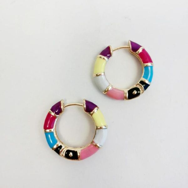 1pc luxury shining colorful enamel aolly opening hoop earring small circle piercing earring charm jewelry for women, Golden;silver
1pc luxury shining colorful enamel aolly opening hoop earring small circle piercing earring charm jewelry for women, Golden;silver