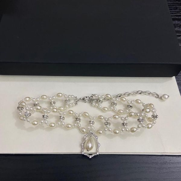 chains 2021 brand fashion jewelry women vintage pearls choker colorful crystal necklace party fine design, Silver
chains 2021 brand fashion jewelry women vintage pearls choker colorful crystal necklace party fine design, Silver