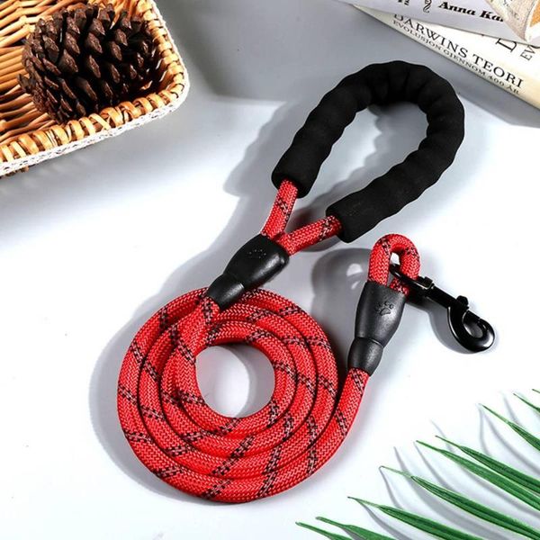 dog collars & leashes dogs strap belt rope leash night reflection 120/150/200/300cm durable head chain outdoor pet supplies
dog collars & leashes dogs strap belt rope leash night reflection 120/150/200/300cm durable head chain outdoor pet supplies