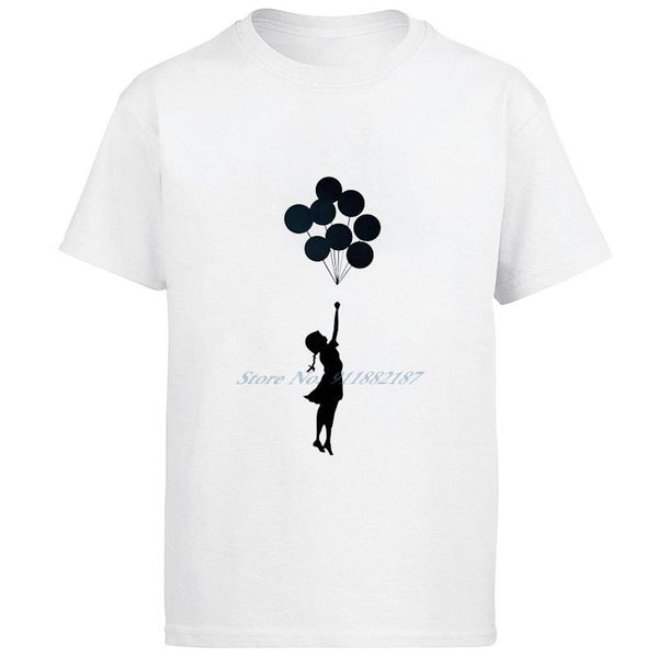 men's t-shirts banksy balloon girl printed graphic short sleeve funny cool tees harajuku streetwear oversized men clothing, White;black
men's t-shirts banksy balloon girl printed graphic short sleeve funny cool tees harajuku streetwear oversized men clothing, White;black