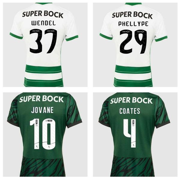 sporting cp 21 22 lisboa soccer jerseys lisbon special jovane sarabia vietto 2021 2022 sporting clube de football shirt men kids kit maillot, Black;yellow 
sporting cp 21 22 lisboa soccer jerseys lisbon special jovane sarabia vietto 2021 2022 sporting clube de football shirt men kids kit maillot, Black;yellow