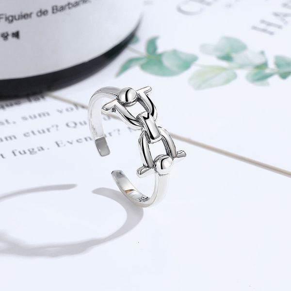delicate ring japan and south korea dongdamen s925 pure silver female niche design simple personality naked open finger
delicate ring japan and south korea dongdamen s925 pure silver female niche design simple personality naked open finger