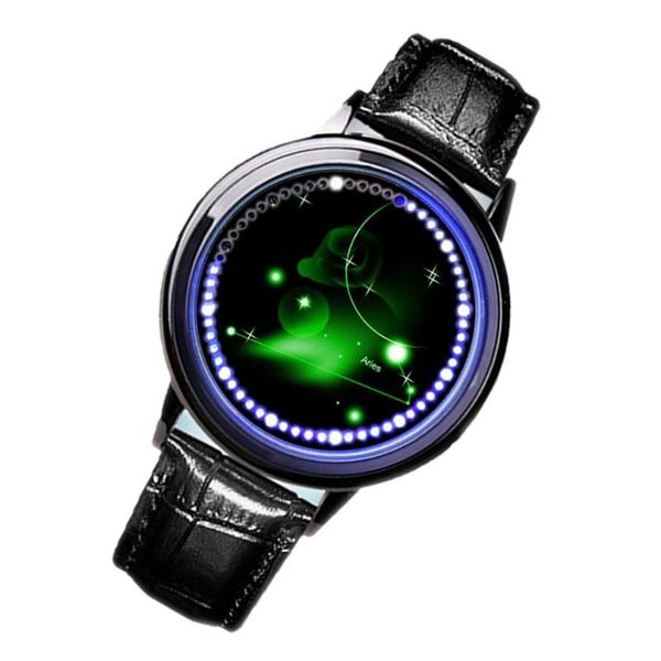 wristwatches max12 constellation touch screen watch male and female students starry sky creative personality luminous couple electronic, Slivery;brown
wristwatches max12 constellation touch screen watch male and female students starry sky creative personality luminous couple electronic, Slivery;brown