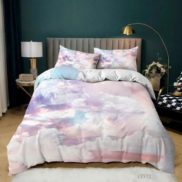 bedding sets 3d print soft pillowcase duvet cover colorful clouds set bedroom home decor fashion bed custom king single
bedding sets 3d print soft pillowcase duvet cover colorful clouds set bedroom home decor fashion bed custom king single