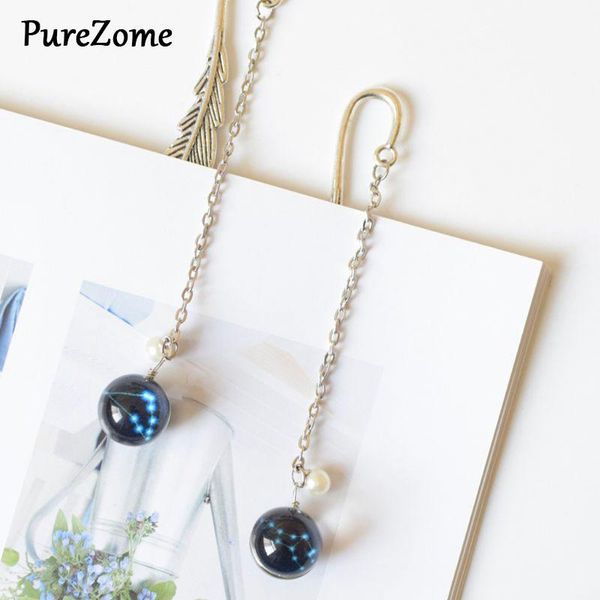 bookmark creative noctilucent 12 constellation pendant metal book marker stationery school office supplies
bookmark creative noctilucent 12 constellation pendant metal book marker stationery school office supplies
