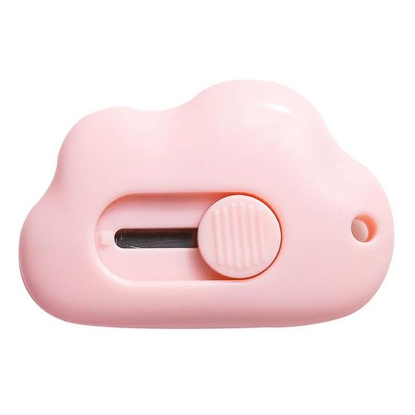 1pcs cutting paper razor blade office stationery supplies cute cloud color mini portable utility knife cutter refills, Black;red
1pcs cutting paper razor blade office stationery supplies cute cloud color mini portable utility knife cutter refills, Black;red