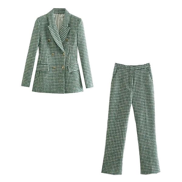 women's pants & capris zhenbaili 2022 za woman casual trousers autumn winter thick green tweed woolen zipper high waist straight plaid, Black;white
women's pants & capris zhenbaili 2022 za woman casual trousers autumn winter thick green tweed woolen zipper high waist straight plaid, Black;white