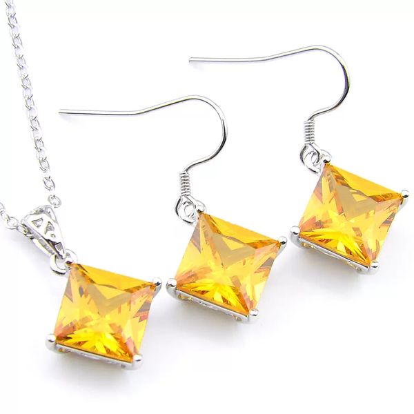 wedding jewelry cubic zirconia crystal gemstone bridal jewelry set fashion women square pendants necklace earrings sets earring gift, Silver
wedding jewelry cubic zirconia crystal gemstone bridal jewelry set fashion women square pendants necklace earrings sets earring gift, Silver